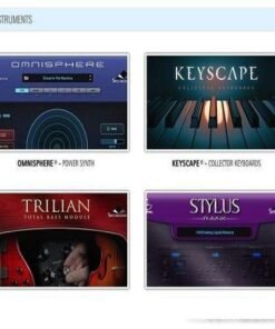 Spectrasonics - Omnisphere v2.3.2h, Trilian v1.4.3d, Moog Tribute v1.2c, Keyscape v1.0.2c + Keyscape Creative Patches v1.0e + 170 Libraries  - Full Version