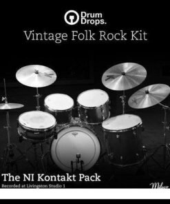 Drumdrops - Vintage Folk Rock Kit - Full Version