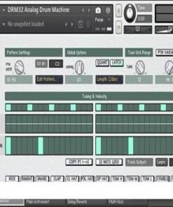 Autodafe - DRM32 Analog Drum Machine for Kontakt - Full Version