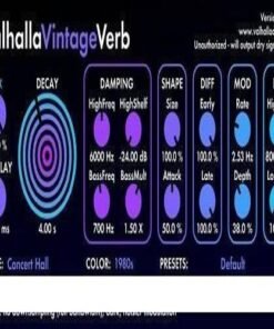 ValhallaDSP - VintageVerb 1.0.1 - Full Version