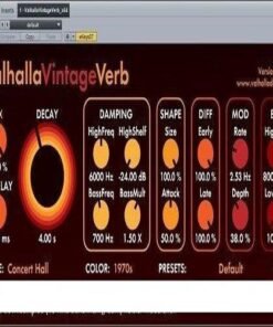 ValhallaDSP - ValhallaVintageVerb 1.5.0 - Full Version