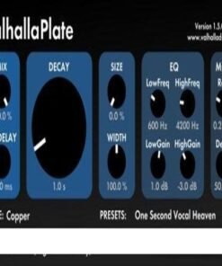 ValhallaDSP - Valhalla Plate v1.5.0.25 - Full Version