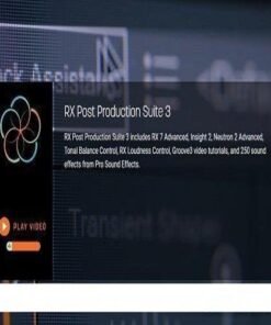 iZotope - RX 7 Post Production Suite v3.02 - Full Version