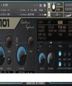 Cinematique-Instruments - K 101 Keyboard - Full Version