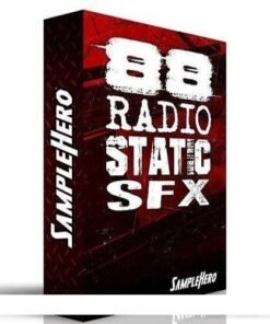 SampleHero - 88 Radio Static SFX - Full Version