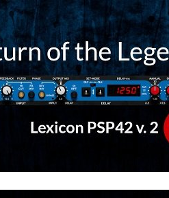 PSPaudioware - Lexicon PSP42x v2.0.1 - Full Version