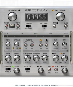 PSPaudioware - PSP stompDelay v1.1.4 - Full Version